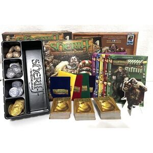Sheriff of Nottingham Board Game 100% Complete 2014 Arcane Wonders - VERY NICE